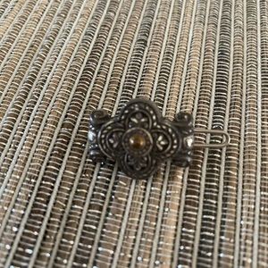 Brighton Barrette Silver Vintage